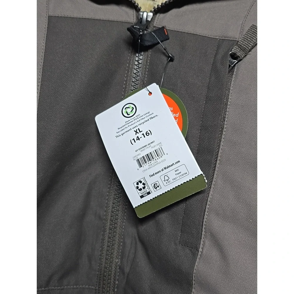 Ozark‎ Trail 4 In 1 Systems Boys Jacket Size XL 14/16 Gray